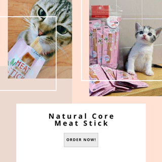 Natural Core Meat Stick ขนมน้องแมวนำเข้าจากเกาหลีใต้