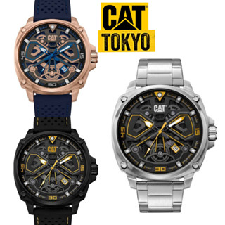 นาฬิกาข้อมือ CAT นาฬิกาผู้ชาย Caterpillar นาฬิการุ่น Tokyo ของแท้ กันน้ำ รับประกันศูนย์ 1 ปี