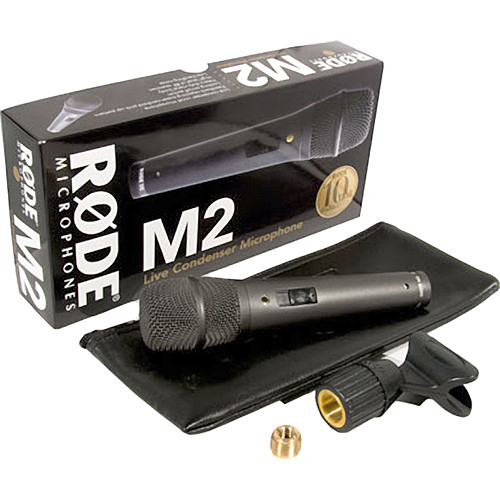 RODE M2 *ของแท้ประกัน 1ปี* ไมค์ Professional Condenser Handheld Microphone ฟรี!! Stand Mount, Zip Po
