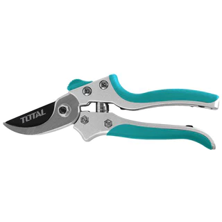 TOTAL กรรไกรตัดกิ่งไม้ รุ่น THT15308 ขนาด 8 นิ้ว รุ่นงานหนัก กรรไกร ( Pruning Shear ) ด้ามจับอลูมิเนียม