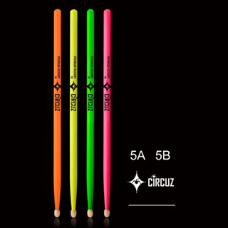 ไม้กลอง Circuz  สีสะท้อนแสง