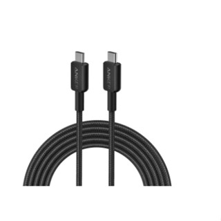 Anker 322 USB-C to USB-C Cable (3ft Braided) 90cm Black รุ่น AK355 (CEC-001277)