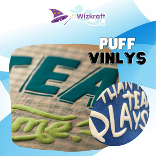 เฟล็กพัฟ ติดเสื้อ Wizkraft PUFF Vinyl PU Foam Flex เฟล็กตัด เนื้อนุ่ม ติดง่าย จากเกาหลี Made in Korea