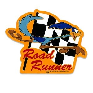 Road Runner RR Checker Sticker [RRD005]