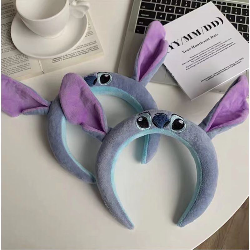 DE-ที่คาดผม ที่คาดผมนุ่มสติชตัวใหญ่ พร้อมส่ง