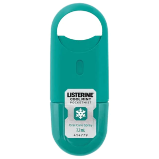 สเปร์ยระงับกลิ่นปาก ลิสเตอรีน พ็อกเก็ต มิสท์ คูลมิ้นต์ 7.7 มล./Listerine Mouthspray Pocketmist Cool Mint 7.7 ml.