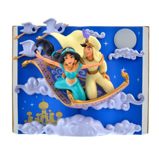 🎌 Aladdin &amp; Jasmine LED Light ALADDIN 30years 🔥 ( Disney Store Japan )