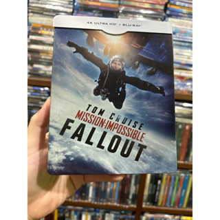 Mission Impossible Fallout : 4k ultra hd + blu-ray แท้ เสียงไทย บรรยายไทย