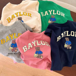 ชุดเซตเด็กBaylorแขนกุดซัมเมอร์ได้ทั้งหญิงและชาย