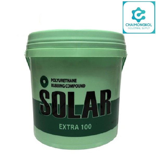 ยาขัดลบรอย ยาขัดหยาบ ยาขัดละเอียด SOLAR EXTRA-100 ขนาด 3.5 kg ขัดลบรอยขนแมว