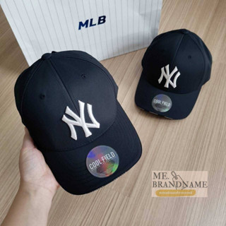 ของแท้ 💯% MLB Coolfield Oreo Ball Cap หมวกสีดำ NY / สีขาว LA