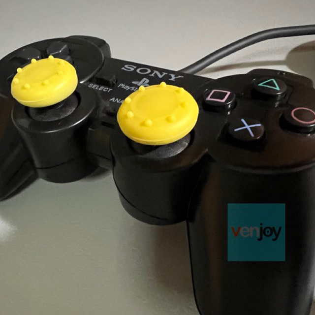 ( 1คู่ ) ฝาครอบอนาล็อกจอยลายจุด Analog Caps for PS2 / PS3 / PS4 / PS5 / XBox 360