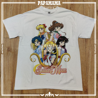 [ SAILOR MOON ] 1 DTG  [DIGITAL TO GARMENT] ป้าย GILDAN ULTRA สกรีนดิจิตอล สกรีนคม จมเนียน papamama vintage shrit