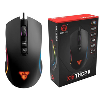 เมาส์ FANTECH X16 THOR II Optical Macro Key RGB Gaming Mouse รับประกัน 2 ปี