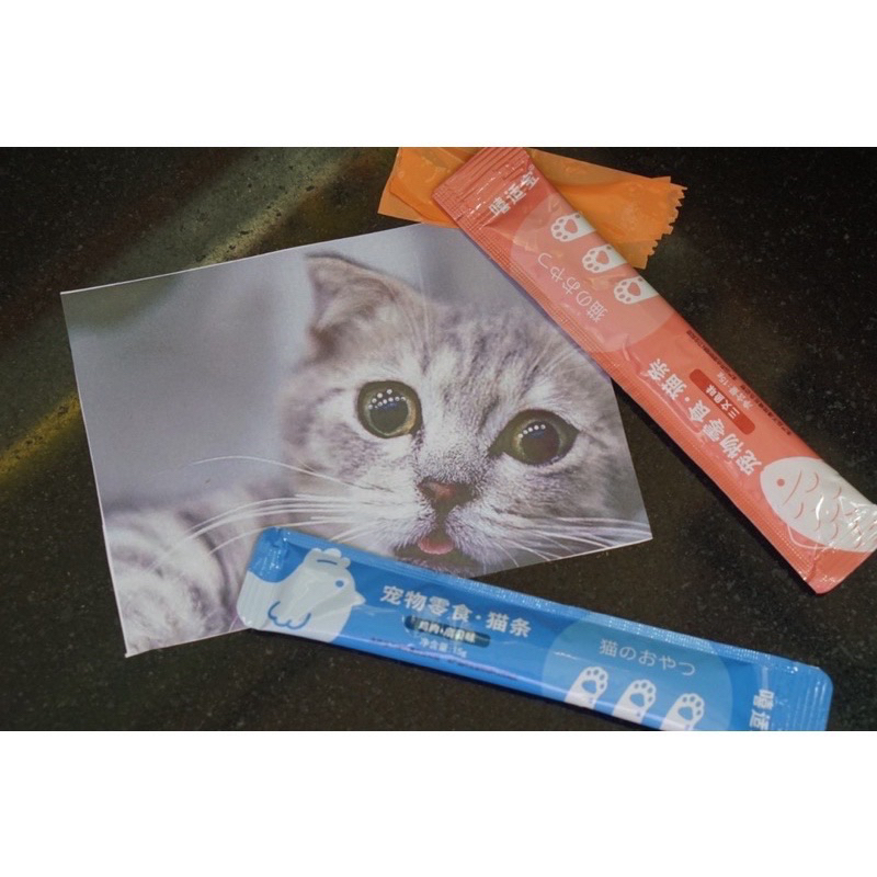 คละแบบนะคะ 1.- ขนมแมวเลีย ขนมตกแมว ขนมน้องแมว 10 g (10 แถม 1)สะสมขนมแมวเลียมูลค่า