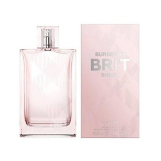 Burberry Brit sheer edt 100ml กล่องซีล