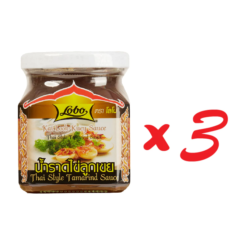 โลโบ น้ำราดไข่ลูกเขย ขนาด ขนาด 270 กรัม (แพ็ค 3 ขวด)