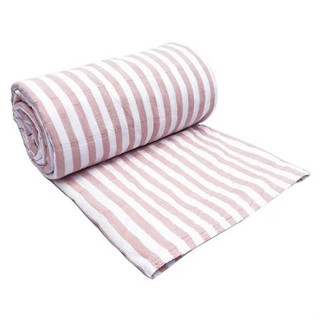 ผ้าห่ม HOME LIVING STYLE BOND STREET สีชมพู ขนาด 60 x 80 นิ้ว ผลิตจากผ้า Cotton เนื้อผ้าคุณภาพดี