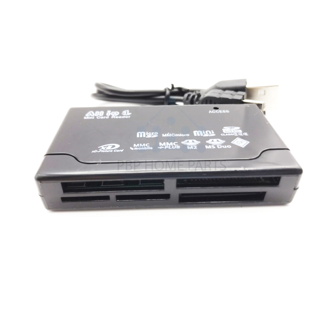 อะแดปเตอร์การ์ดรีดเดอร์ All In One Card Reader Usb 2.0 (คละสี) สำหรับ Sd Tf Cf Sd Mini Sdhc Mmc Ms Xd ราคาถูก rพร้อมส่ง!