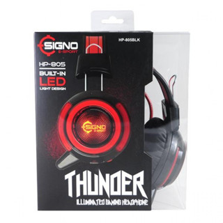 Signo Gaming Headset THUNDER HP-805BLK Black