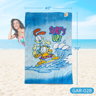 ผ้าขนหนูชายหาด แบรนด์ Lotus ลายลิขสิทธิ์ Garfield-028