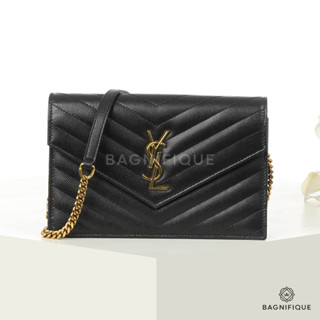 YSL WOC 7.5_ BLACK CHEVRON GHW