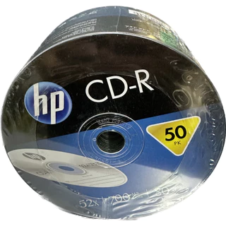 แผ่น CD-R /DVD-R ยี่ห้อ HPความจุ 700MB/4.7GB Pack 50 แผ่น.