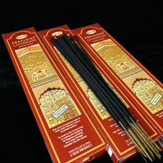 HEM ธูปหอม ธูปสีดำ ธูปหอมจากอินเดีย Hem precious Chadan incense sticks