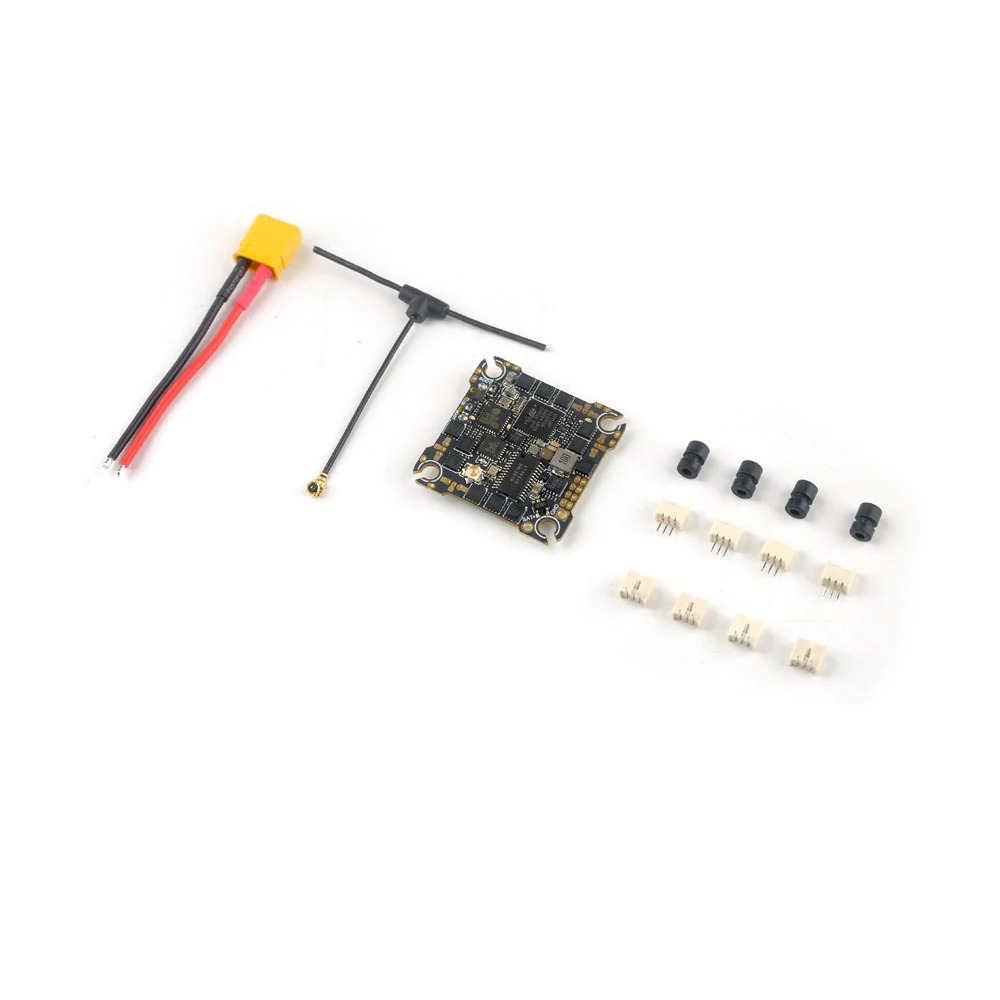 ❰FC❱ Happymodel CrazyF411 ELRS AIO 4in1 2-4S Flight controller built-in UART 2.4G ELRS and 20A ESC f