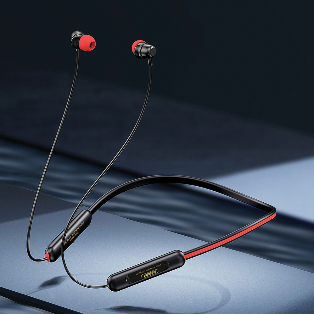 REMAX หูฟังบลูทูธ รุ่น RB-S12 Wireless Neckband Sport Headphones หูฟังไร้สาย หูฟังออกกำลังกาย