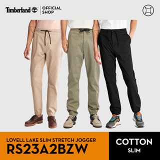 Timberland MENS LOVELL LAKE SLIM-FIT STRETCH JOGGER PANT กางเกงขายาว (RS23A2BZW)