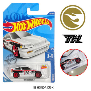 88 HONDA CR-X (STH) ( SUPER TREASURE HUNT STH ) โมเดลรถเหล็ก Hot wheels ของแท้ โมเดลรถเหล็ก hotwheels คันพิเศษ หาย