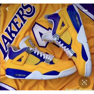 Nike Air Jordan 4 LAKERS (size40-45)