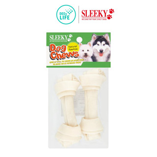 SLEEKY สลิคกี้ กระดูกผูกขาว 4 นิ้ว แพ็ค 2ชิ้น
