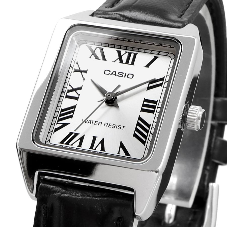 Casio นาฬิกาข้อมือผู้หญิง สายหนัง รุ่น LTP-V007L ของแท้ประกันศูนย์ CMG