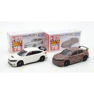 [พร้อมส่ง] รถเหล็ก Tomica ของแท้ Tomica No.78 Honda Civic TYPE R (มีสติกเกอร์ First Lot 2022)