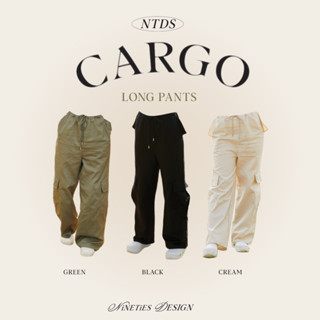 Glamping_กางเกงขายาวคาร์โก้_Nineties Design_Long Pants_Cargo Long Pants