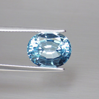 พลอย โทพาส ธรรมชาติ แท้ ( Natural Sky Blue Topaz ) หนัก 6.30 กะรัต