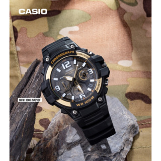 นาฬิกา Casio รุ่น MCW-100H-9A2V นาฬิกาผู้ชาย สายเรซิ่น - มั่นใจ ของแท้ 100% ประกันศูนย์ CMG 1 ปีเต็ม