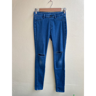 กางเกง Uniqlo Ultra Stretch Denim Pants Women S