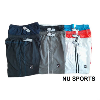 กางเกงขาสั้น NU SPORTS มีหลายรุ่นให้เลือก เนื้อผ้าบางใส่สบายค่ะ ไซซ์ FF ราคาตัวละ 165 บาท