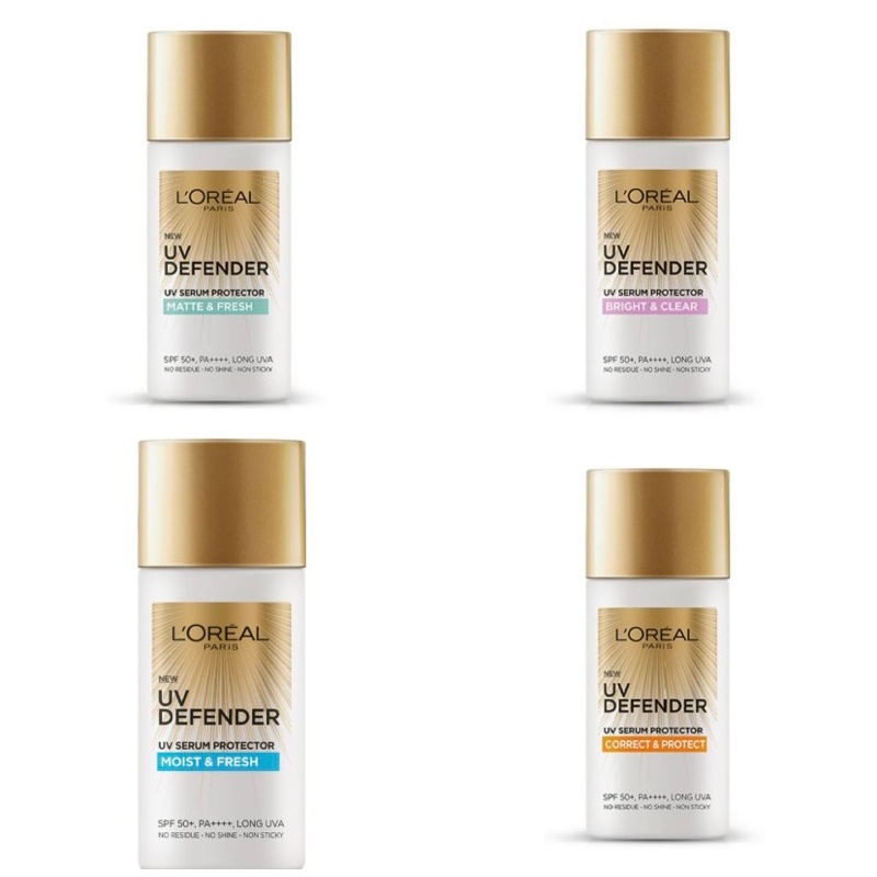 ครีมกันแดด L'OREAL PARIS (มี4สูตร) ขนาด50ml SPF50+ PA++++