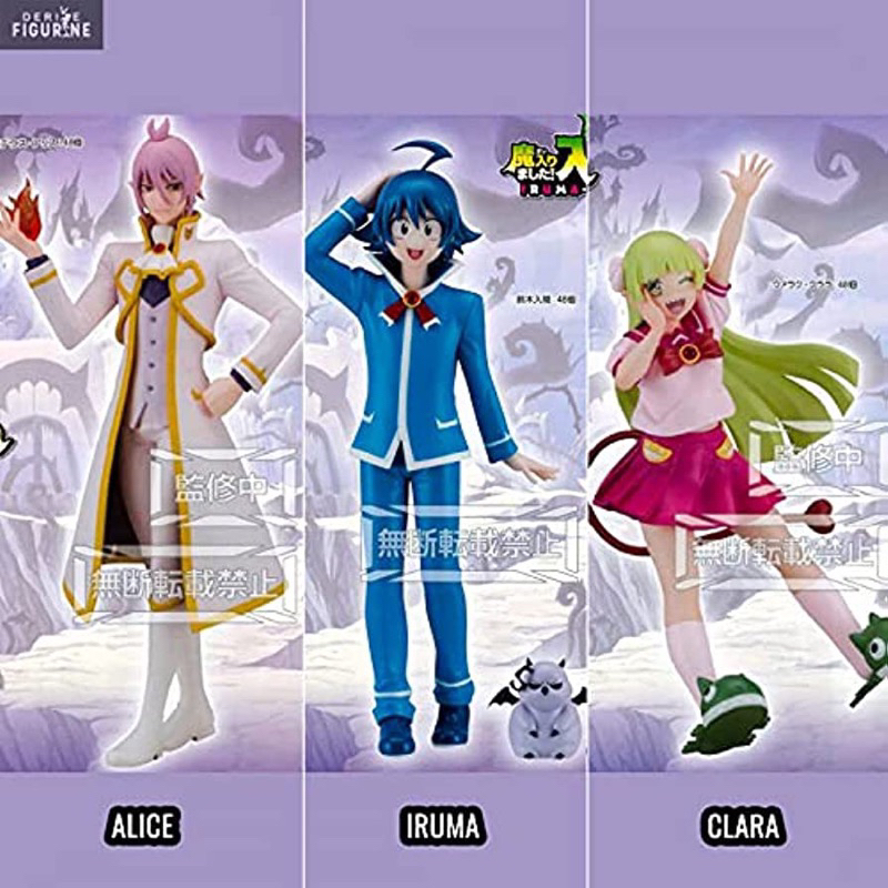 งานแท้ Welcome to Demon School! Iruma-kun Valac Clara Suzuki Iruma Figure Mairimashita! อิรุมะคุงกับ