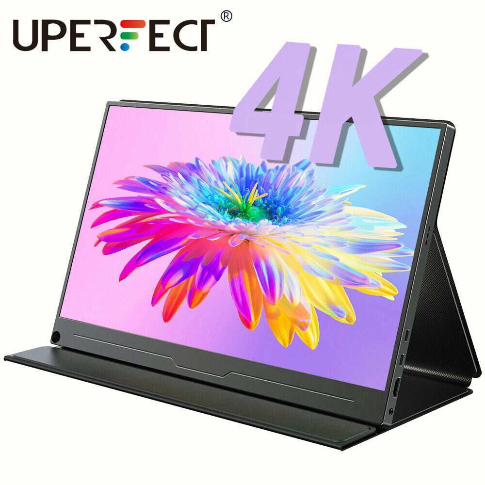 UPERFECT 4K Computer Monitor จอพกพา ขยายจอแล็ปท็อป 13.3/15.6/17.3" IPS UHD  USB C Monitor[100% sRGB 
