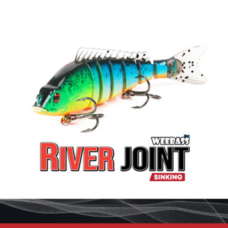 RIVER JOINT SINKING 100mm/16g : Weebass เหยื่อปลอม เหยื่อปลั๊ก