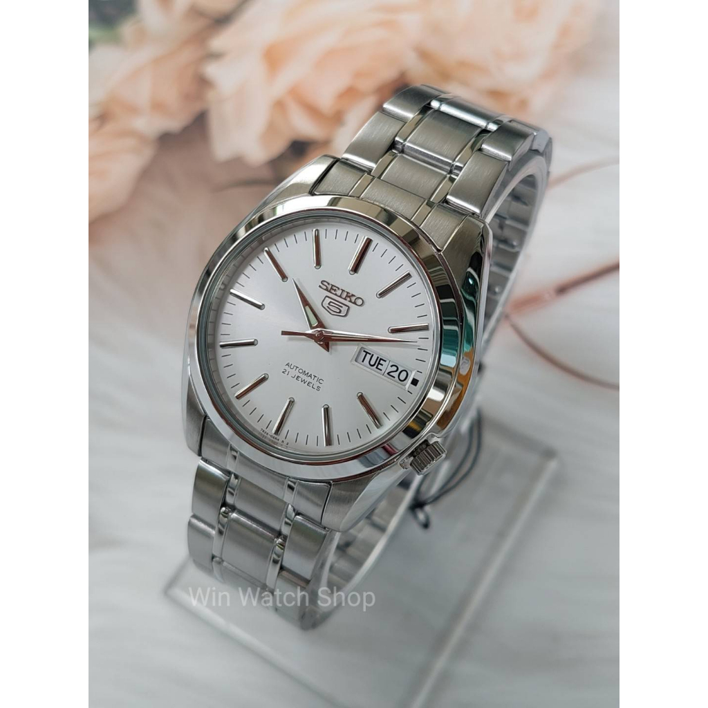 นาฬิกา SEIKO 5 Automatic รุ่น SNKL41K1 นาฬิกาข้อมือผู้ชายสายสแตนเลส -ของใหม่ ของแท้ 100% ประกันสินค้า 1 ปีเต็ม