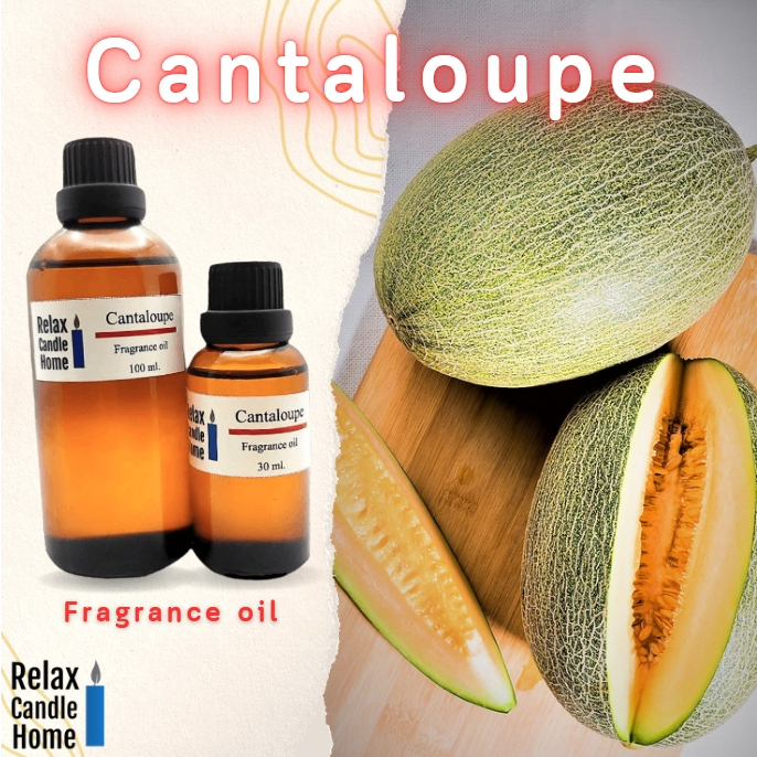 หัวน้ำหอม กลิ่นแคนตาลูป Cantaloupe Fragrance oil สำหรับเทียนเเละเครื่องหอม30ml/100ml