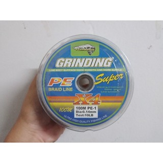 สุดปัง แบรนดังมาแล้ว สาย PE Tomana Grinding x4 100.m โครตเหนียว**สายหลักร้อยคุณภาพหลักพัน**