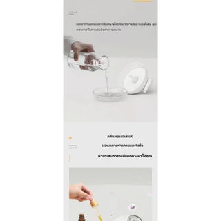เครื่องพ่นไอน้ำทำความชื้นนาโน ไฟ LED เปลี่ยนสี ใช้ในบ้านหรือสำนักงาน SZQ001