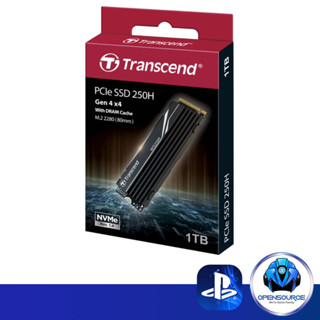 [พร้อมส่ง]Transcend: เพิ่มความจุ ให้กับเครื่อง PS5 Transcend NVMe PCIe Gen4 SSD 250H m.2 (5Y Warranty)